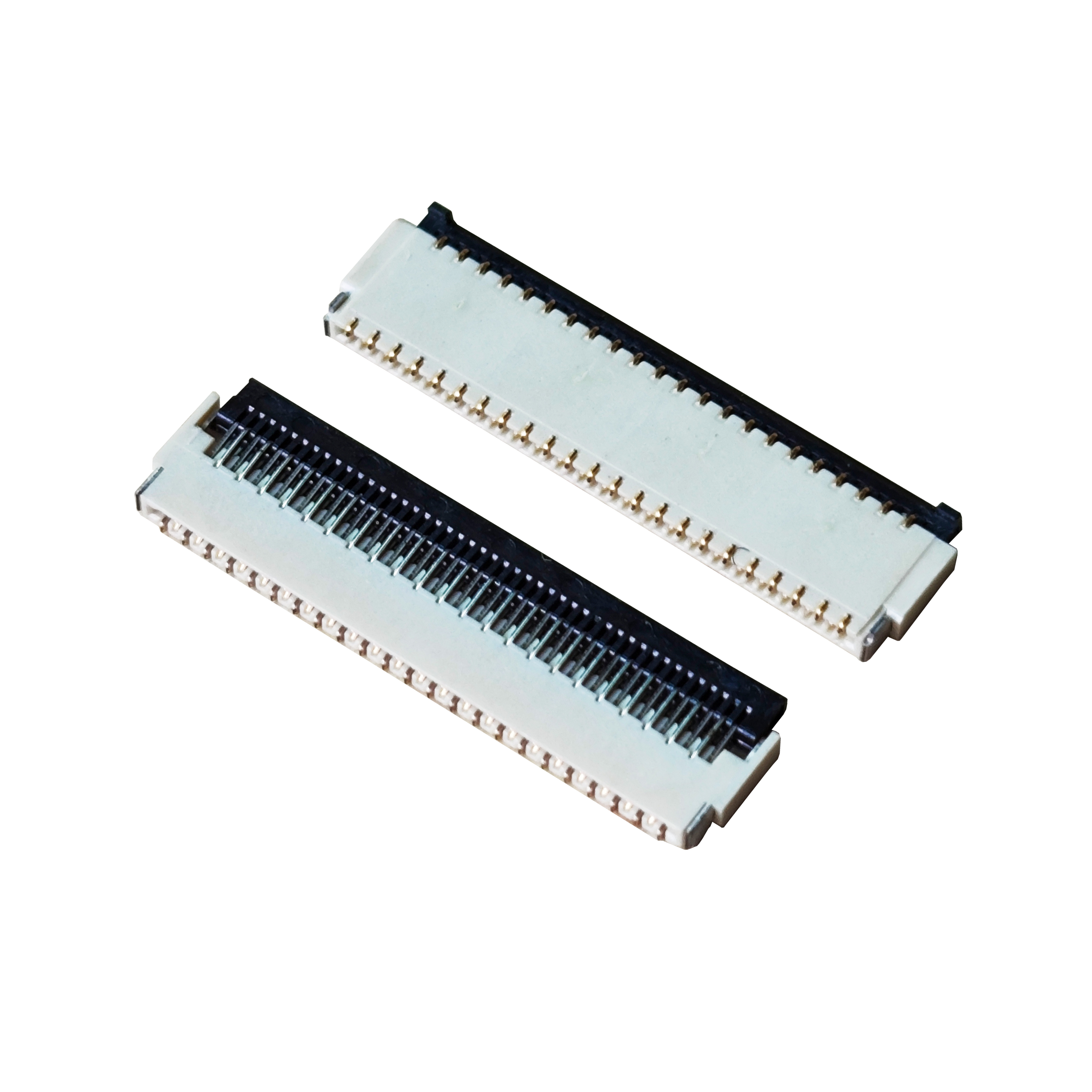 FFC/FPC连接器 0.3mm 间距 0.9H 前插后掀 镀金 9P~51P