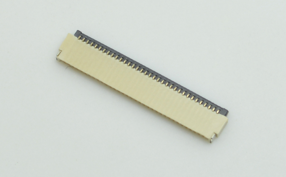 fpc连接器1mm-fpc连接器1mm立后锁 fpc连接器-宏利