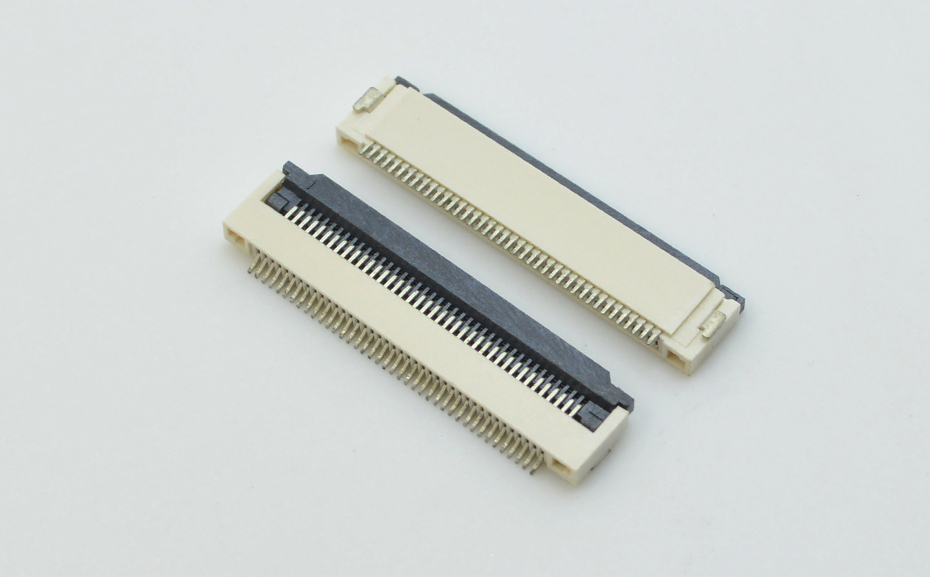 fpc软板连接器-fpc连接器 0.5mm翻盖fpc连接器-宏利