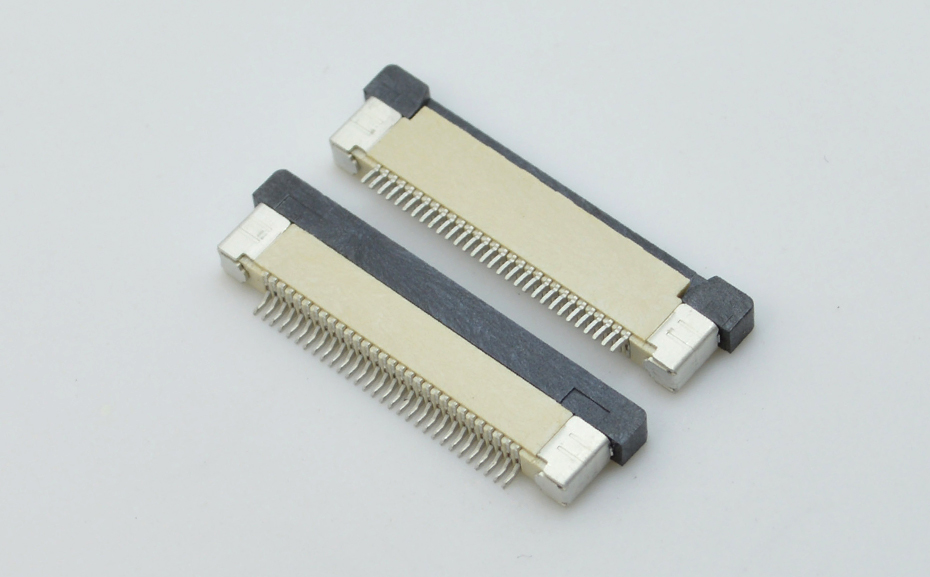 FFC/FPC插座排线插座0.5间距40P/42P/45P/50P/54P/60Pin下接H2.0,宏利