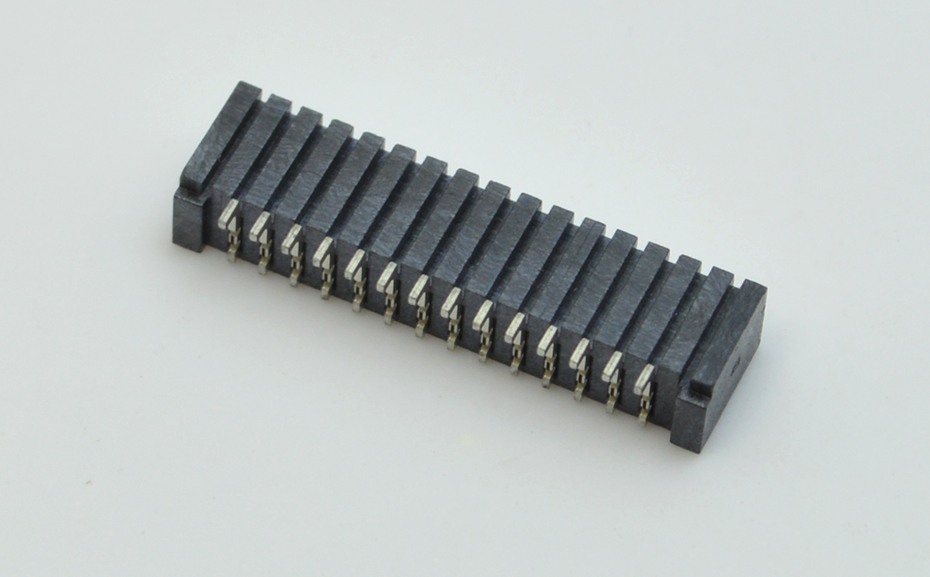 fpc连接器规格书1.25-1.25mm fpc 连接器fpc双面接触连接器-宏利