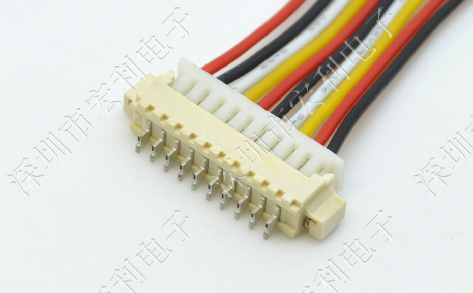 MX1.25-16P卧式贴片连接器SMD插座wafer母座条型接插件MX座子