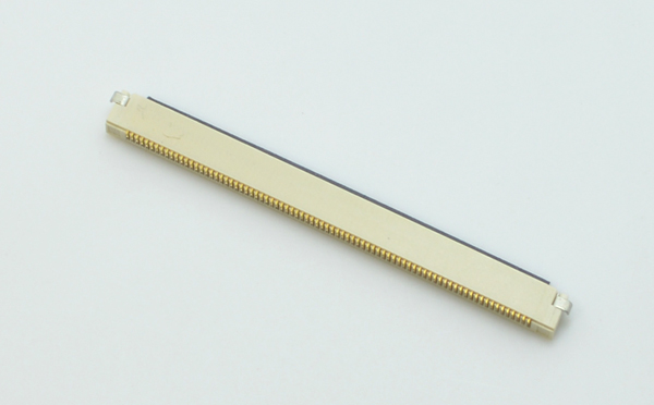 FPC/FFC0.5mm间距1.8mm厚翻盖式下接连接器