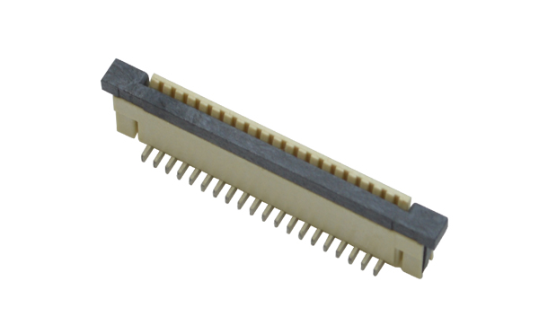 fpc连接器 双排-fpc连接器1.0间距fpc连接器 立式-宏利