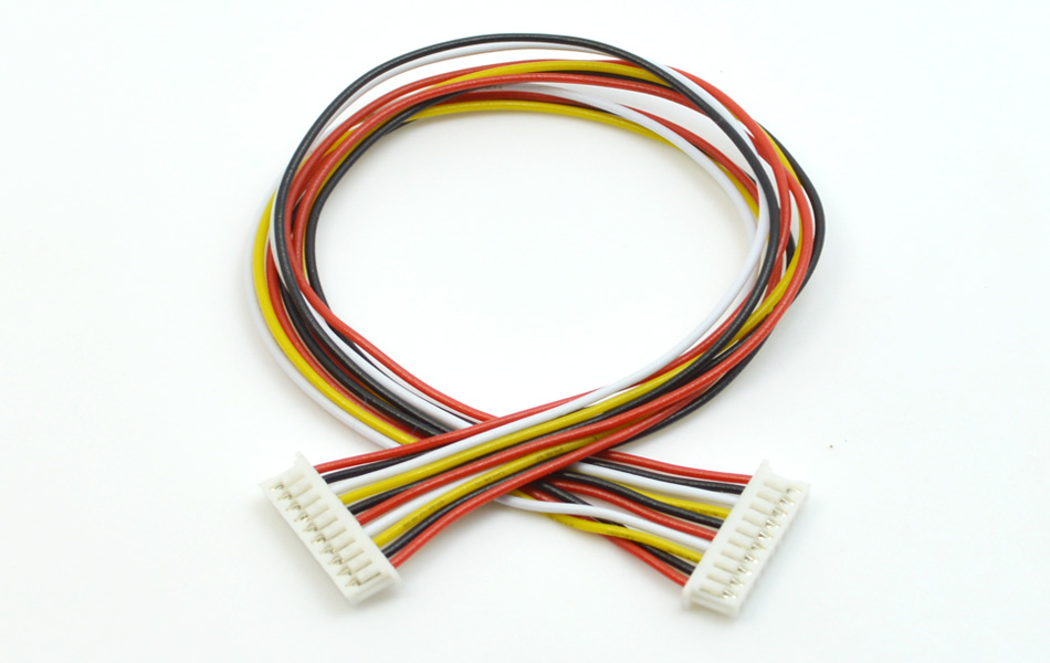 专业生产间距MX1.25-12P双头端子线长15CM电源线端子投影仪连接线,宏利