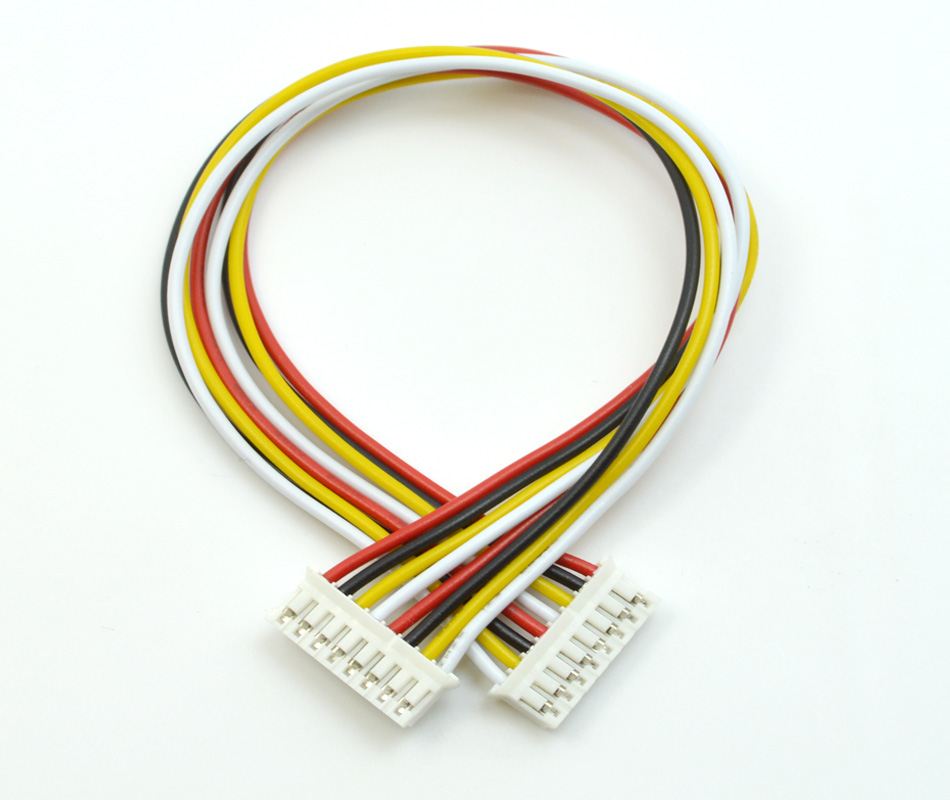 扁平线端子线间距PH2.0 -10P双头反向连接线长15CM连接线,宏利